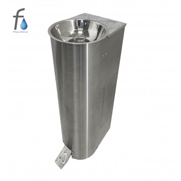 FONTECO DF13-1LPR Педальный питьевой полуовальный фонтан